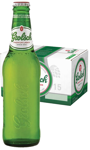 24 x Grolsch Beer Bottle 24 Case 330ml