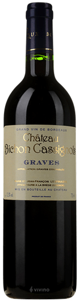 Chateau Bichon Cassignols Graves Rouge 2019 750ml