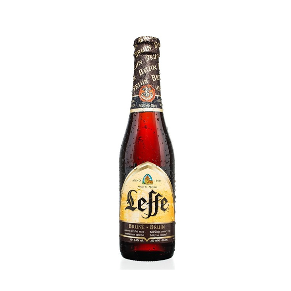 Buy 24 x Leffe Brown Beer Bottle Case 330ml at the best price Paneco Singapore