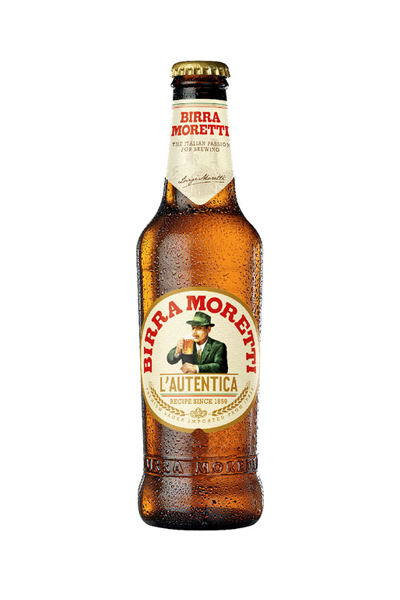 Birra Moretti Beer Bottle