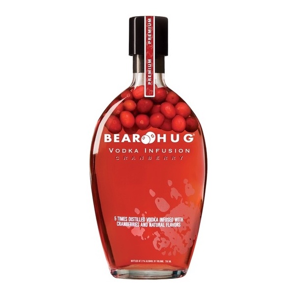 Bear Hug Vodka Infusion Cranberry 1L