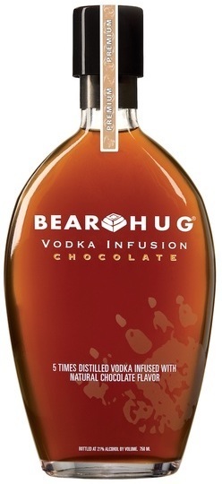 Bear hug chocolate infused vodka