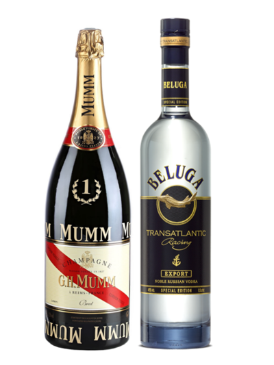 F1 Champagne Vodka Set