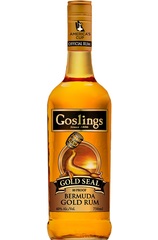 Goslings Gold Seal Rum Bottle