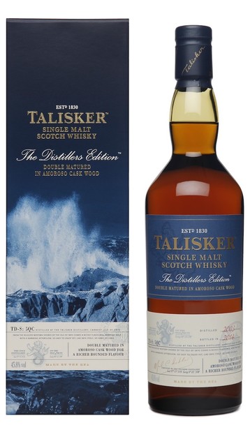 Talisker Distillers Edition Bottle and Box