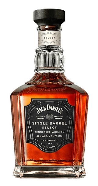 Jack Daniels Single Barrel Select Bottle