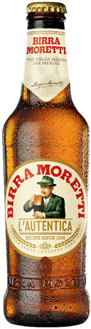 Birra Moretti Beer Bottle
