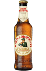 Birra Moretti Beer Bottle