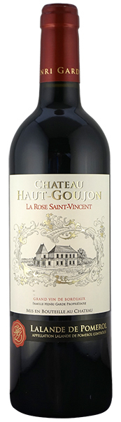 Chateau Haut-Goujon La Rose Saint Vincent AOP Lalande de Pomerol