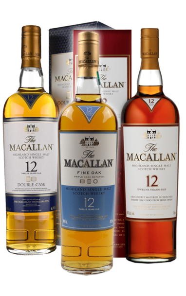 Festive 12 Yr Macallan CNY Trio