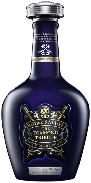 Chivas Regal Royal Salute Diamond Tribute bottle