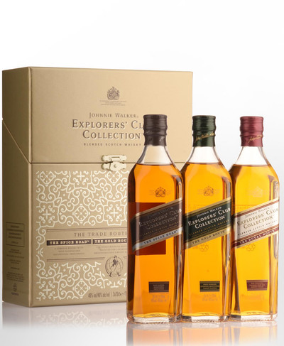 Johnnie Walker Explorers Club Collection W Gift Box 3 X 200ml At The Best Paneco Singapore