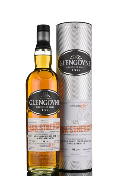 Glengoyne Cask Strength 700ml bottle and box