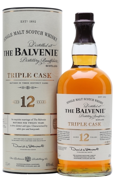 Balvenie 12 Year Triple Cask w/Gift Box