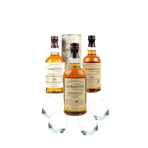 Buy Fu Lu Shou Balvenie Scotch Trio Gift Set at the best